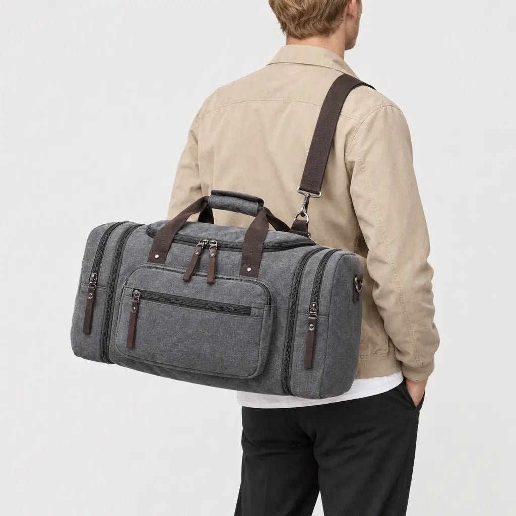 Sac de voyage sport homme - gris