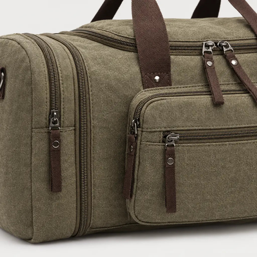 Sac de voyage sport homme - kaki