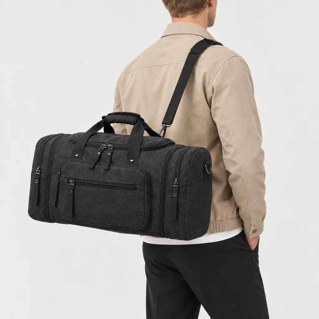 Sac de voyage sport homme - noir