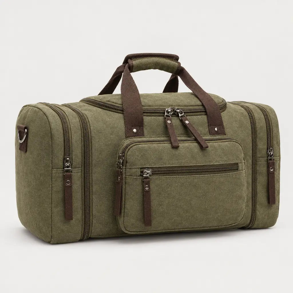 Sac de voyage sport homme - vert olive