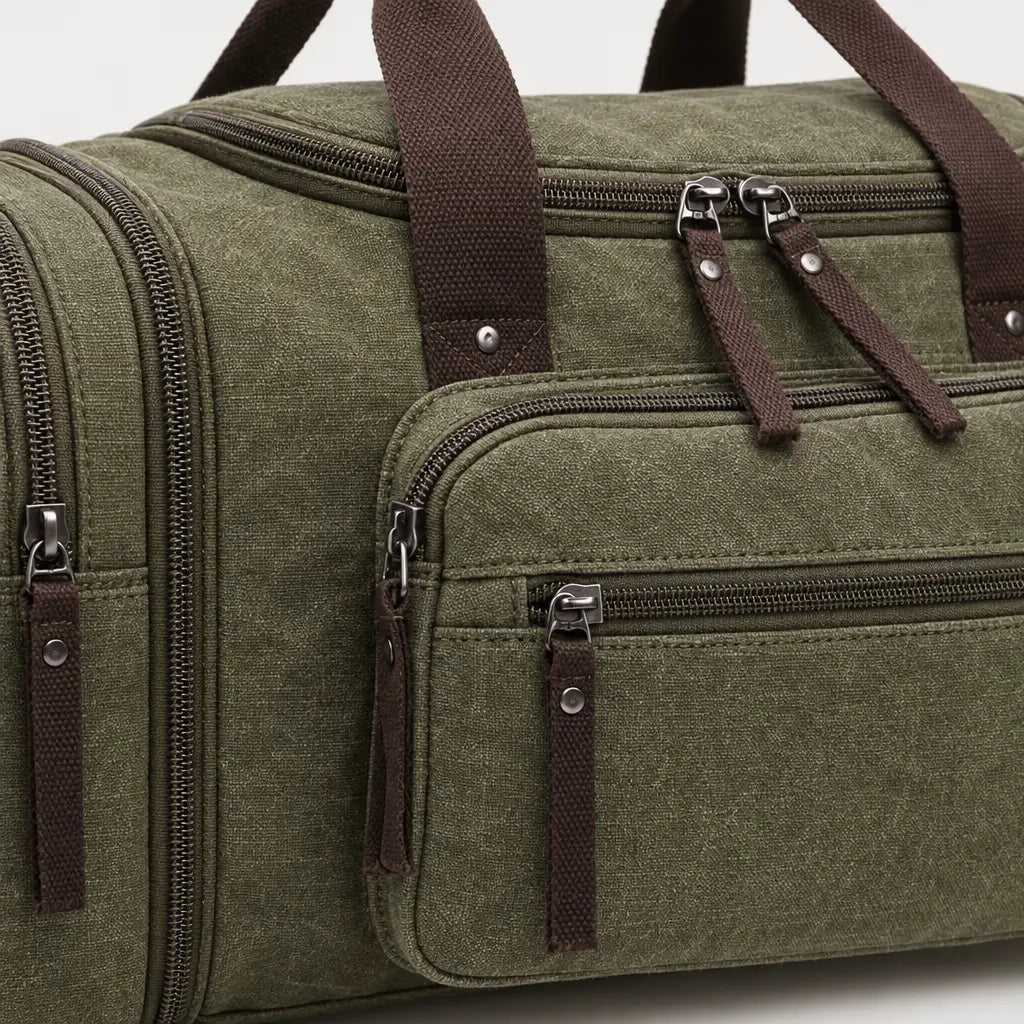 Sac de voyage sport homme - vert olive