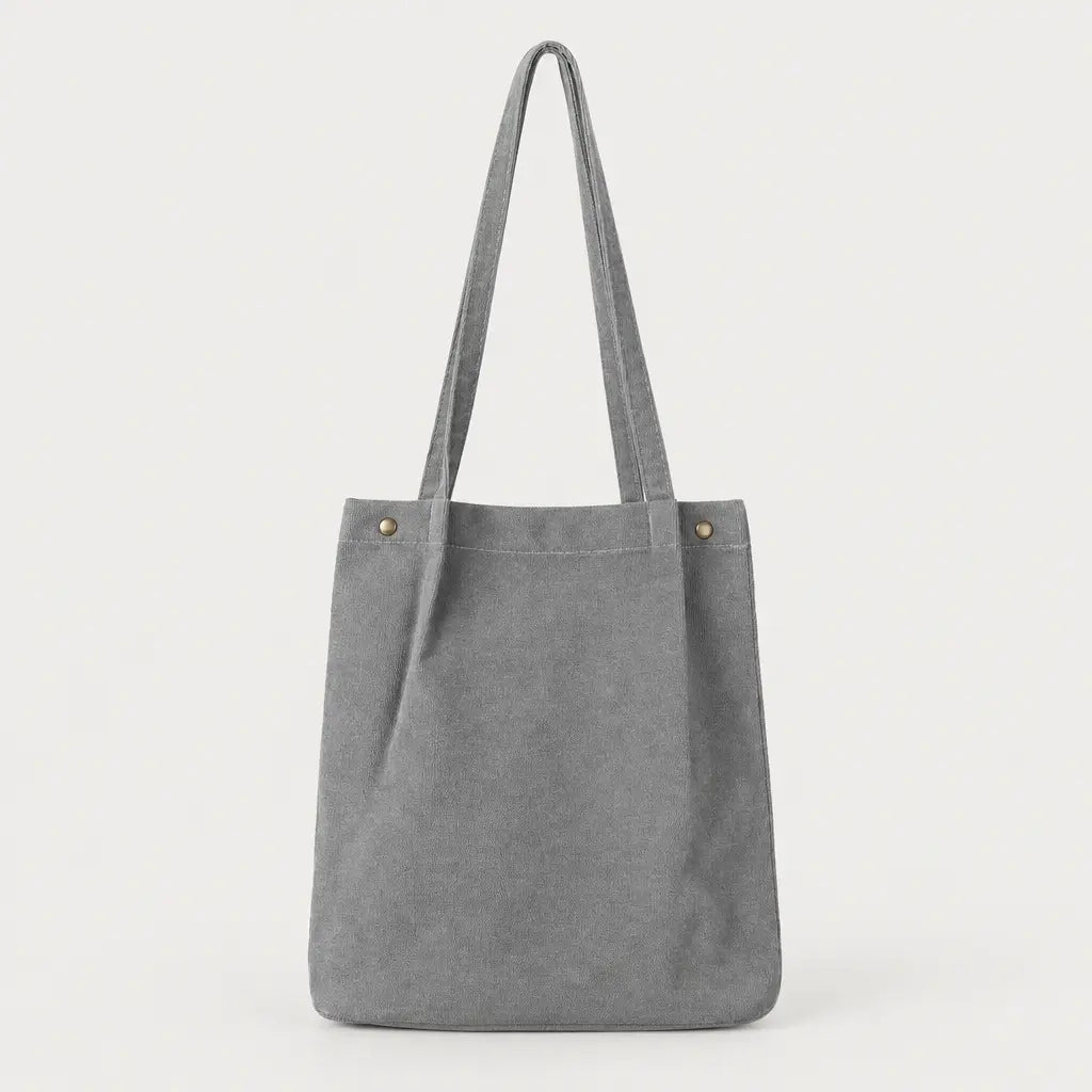 Sac cabas femme lavable - gris