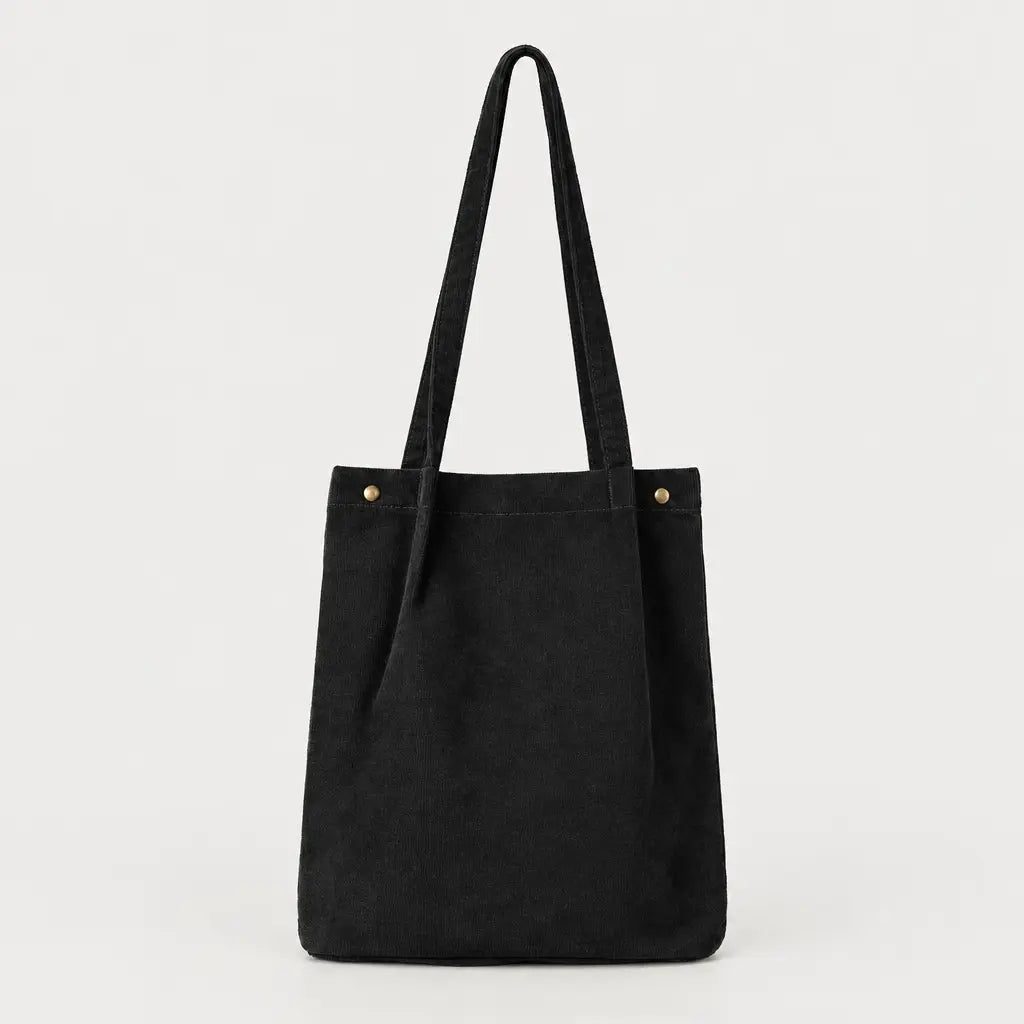 Sac cabas femme lavable - noir