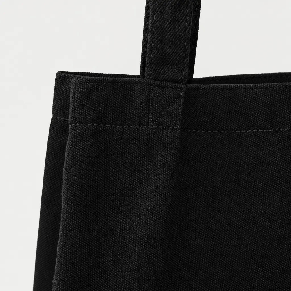 Sac cabas femme lavable - noir