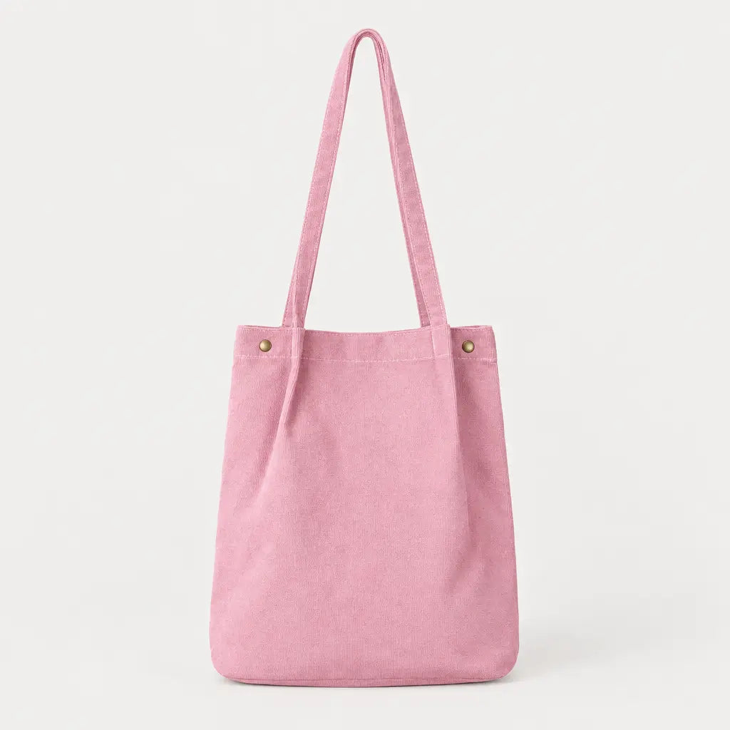 Sac cabas femme lavable - rose