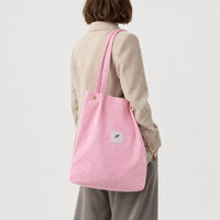Sac cabas femme lavable - rose