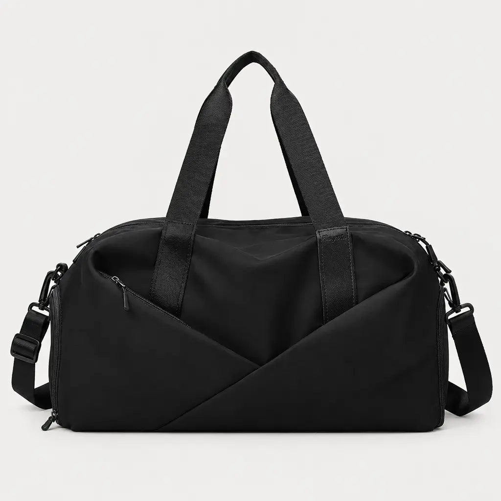 Sac de sport femme à poche humide - noir