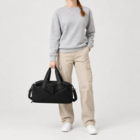 Sac de sport femme à poche humide - noir