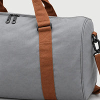 Sac de voyage homme à compartiment chaussures - gris-clair