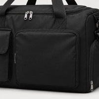 Sac de voyage femme à compartiment chaussures - noir