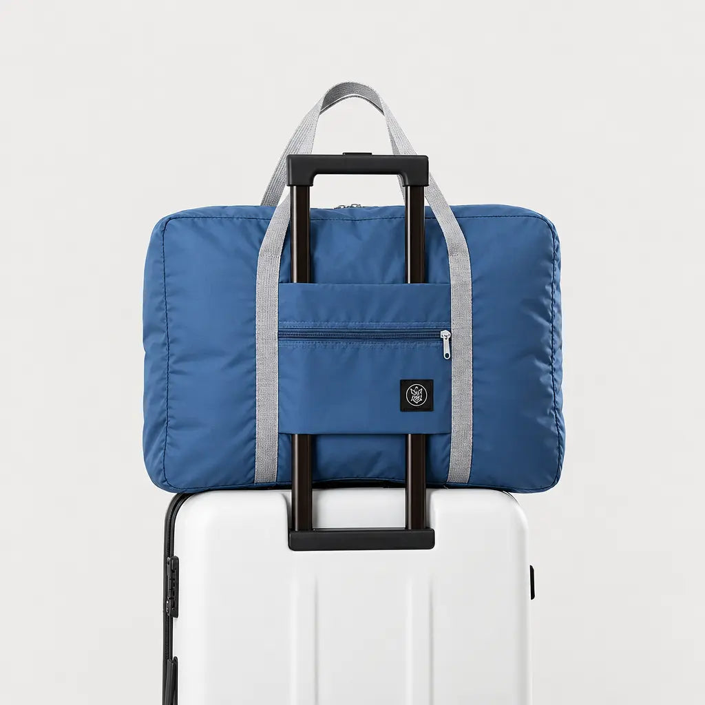 Sac de voyage femme pliable - bleu