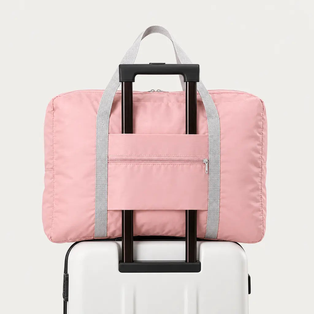 Sac de voyage femme pliable - rose