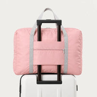 Sac de voyage femme pliable - rose