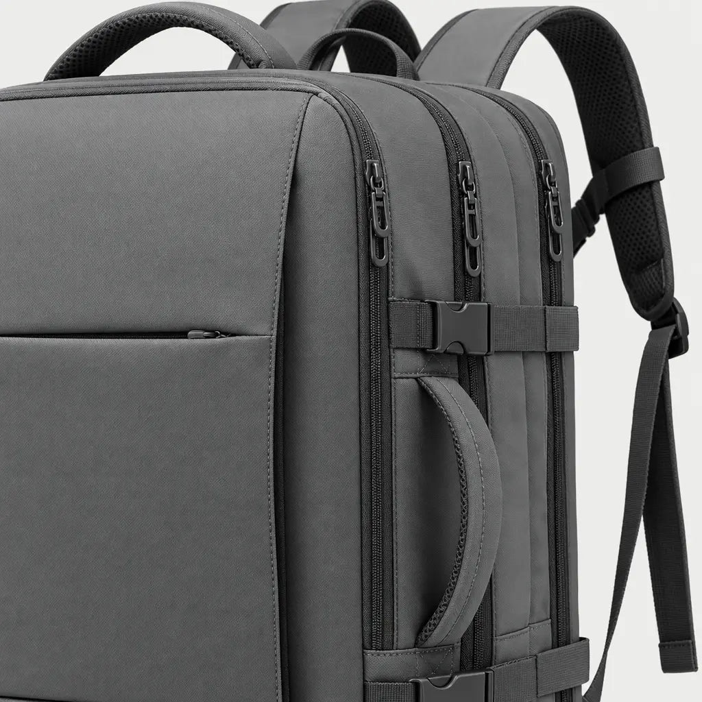Sac à dos ordinateur extensible - gris