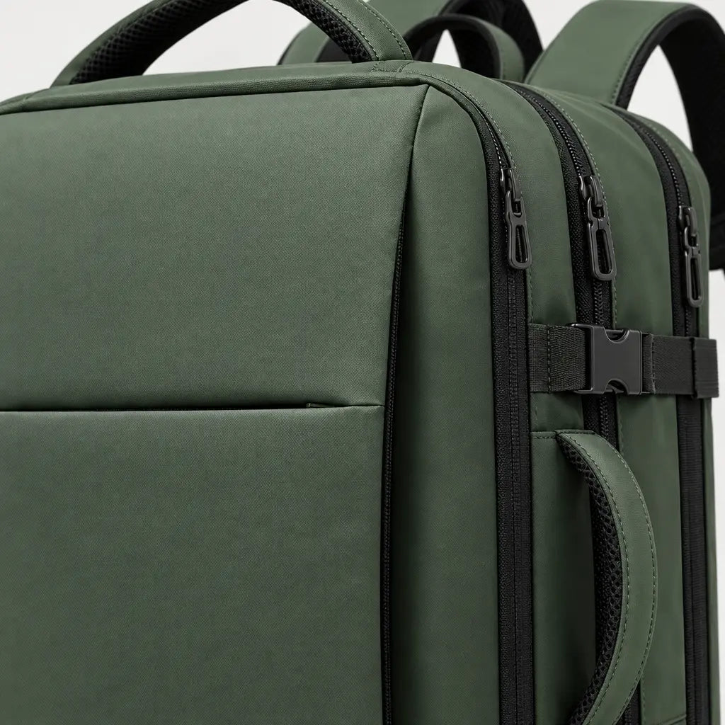 Sac à dos ordinateur extensible - vert