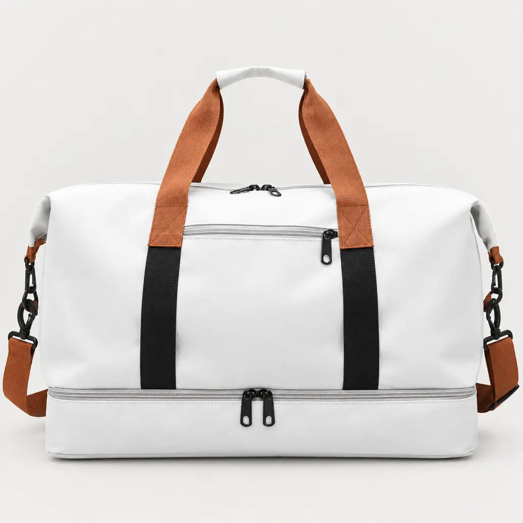 Sac de voyage week-end imperméable - blanc