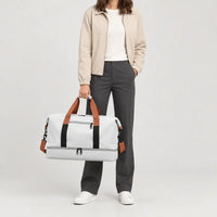 Sac de voyage week-end imperméable - blanc