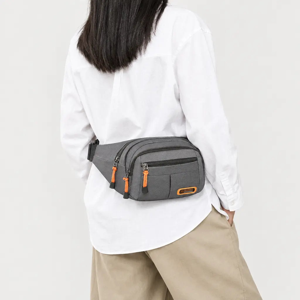 Sac banane de travail - gris