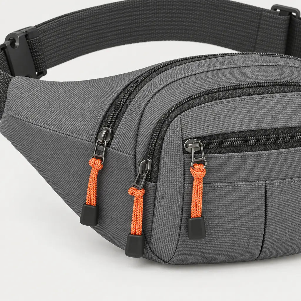 Sac banane de travail - gris