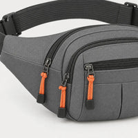 Sac banane de travail - gris