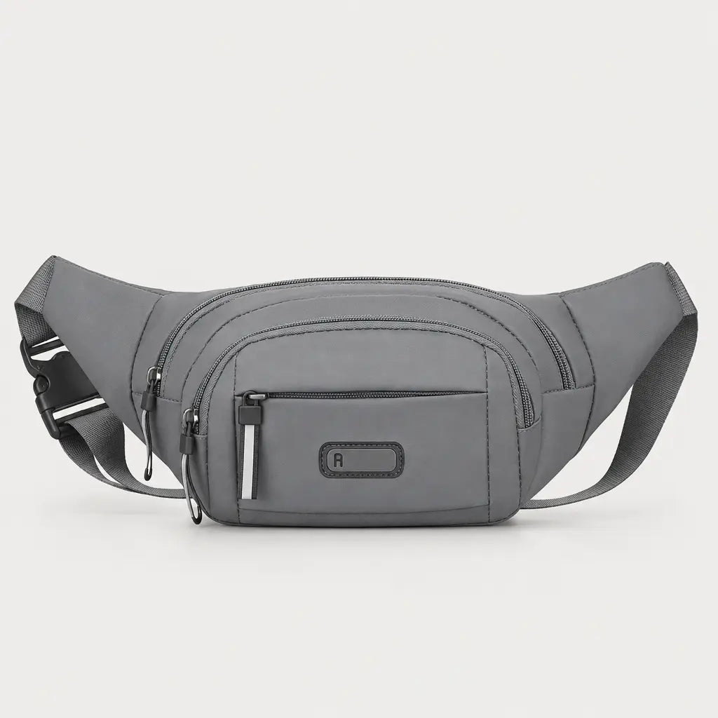 Sac banane antivol - gris