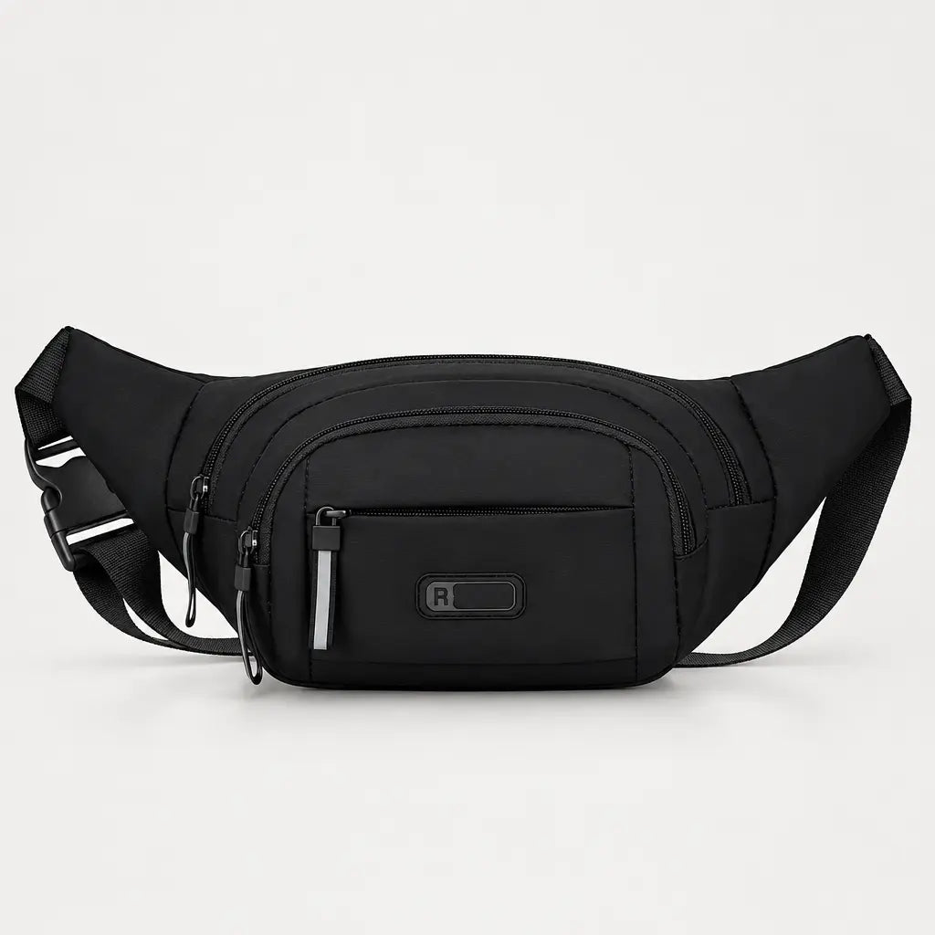 Sac banane antivol - noir