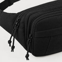 Sac banane à compartiments - noir