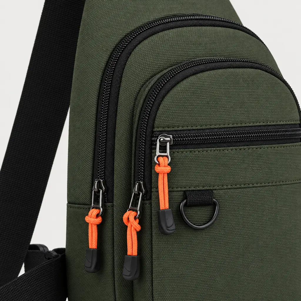 Sacoche de sport imperméable - vert-armee