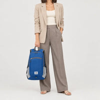 Sac à dos pliable - bleu-saphir