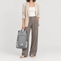 Sac à dos pliable - gris-clair