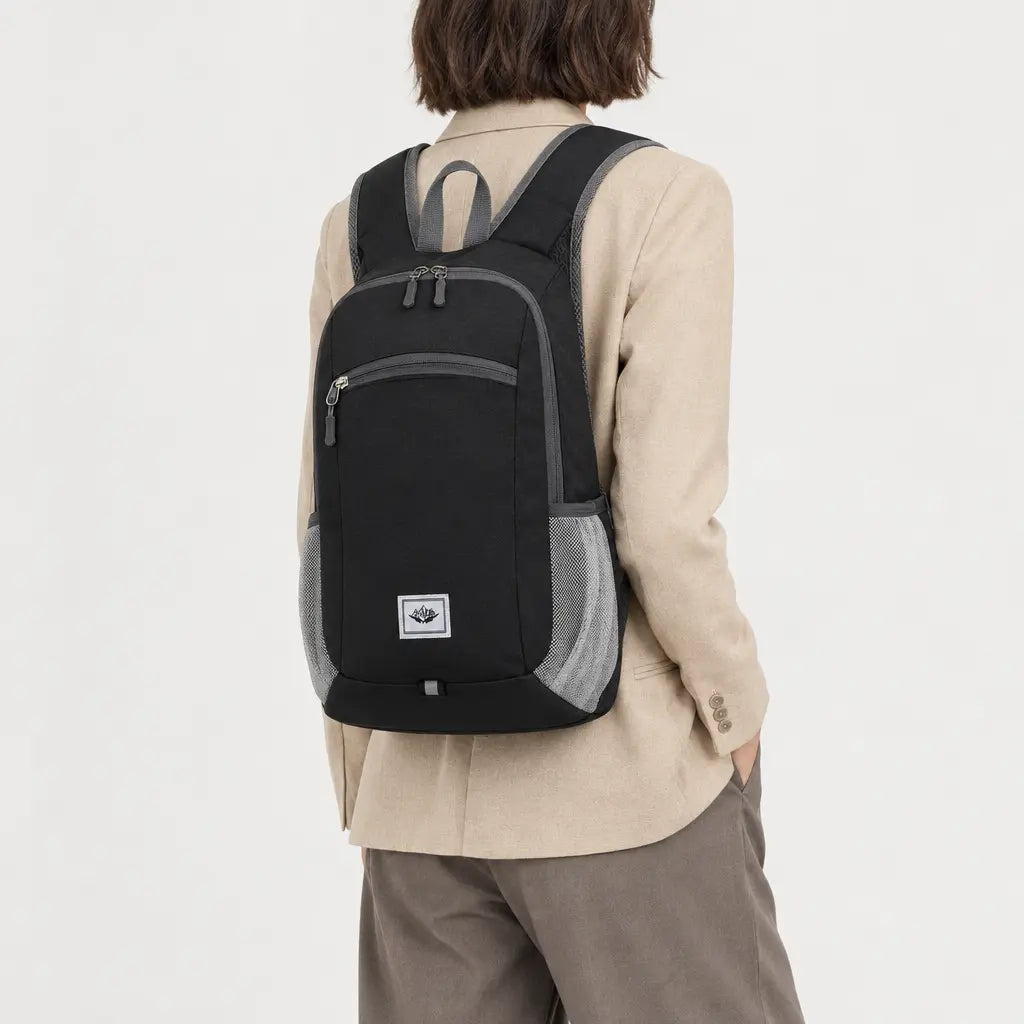 Sac à dos pliable - noir
