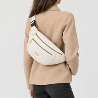 Sac banane de sport - blanc