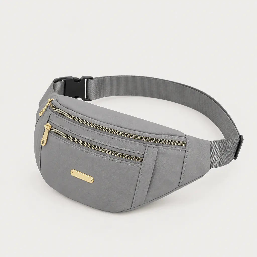 Sac banane de sport - gris