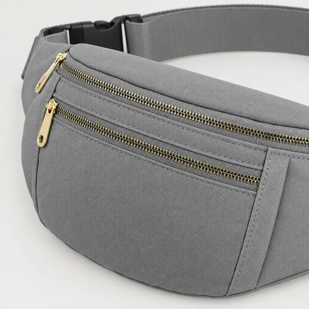 Sac banane de sport - gris