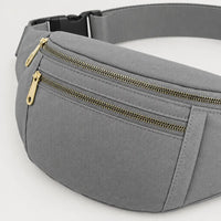 Sac banane de sport - gris