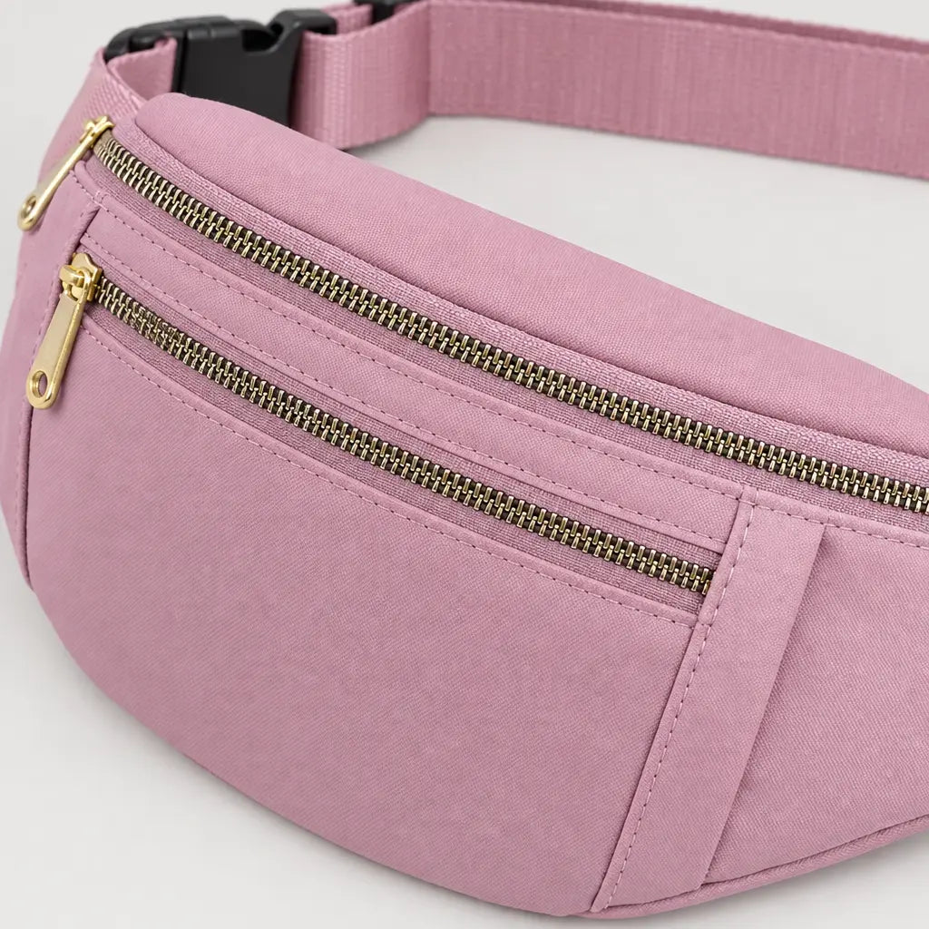 Sac banane de sport - rose