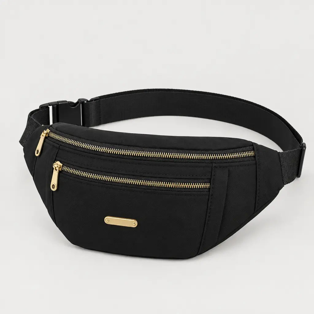 Sac banane de sport - noir