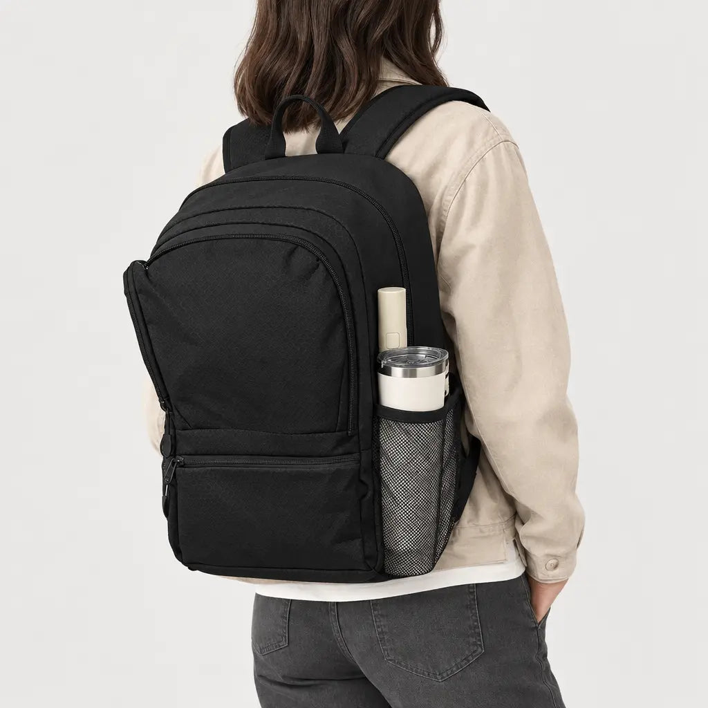Sac à dos de sport imperméable - noir
