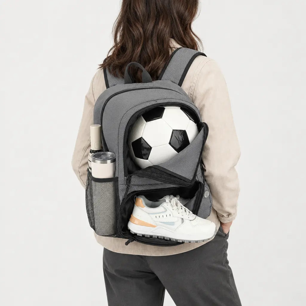 Sac à dos de sport imperméable - gris