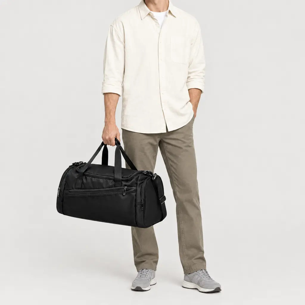 Sac de sport pliable - noir