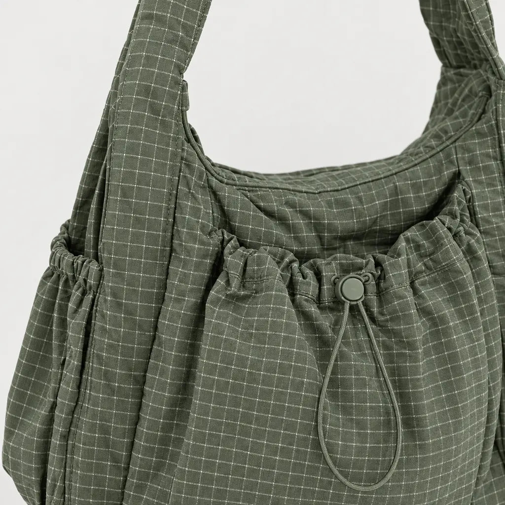 Sac bandoulière en nylon - vert