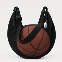 Sac à ballon avec poche zippée - Couleur Unique