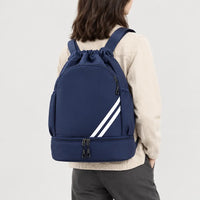 Sac de sport à poche humide - Bleu Fonce