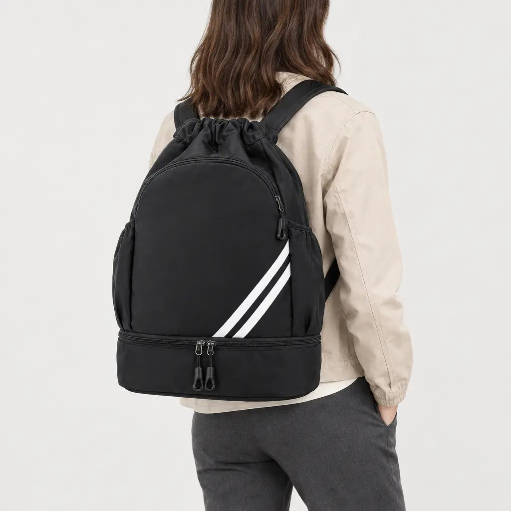 Sac de sport à poche humide - Noir