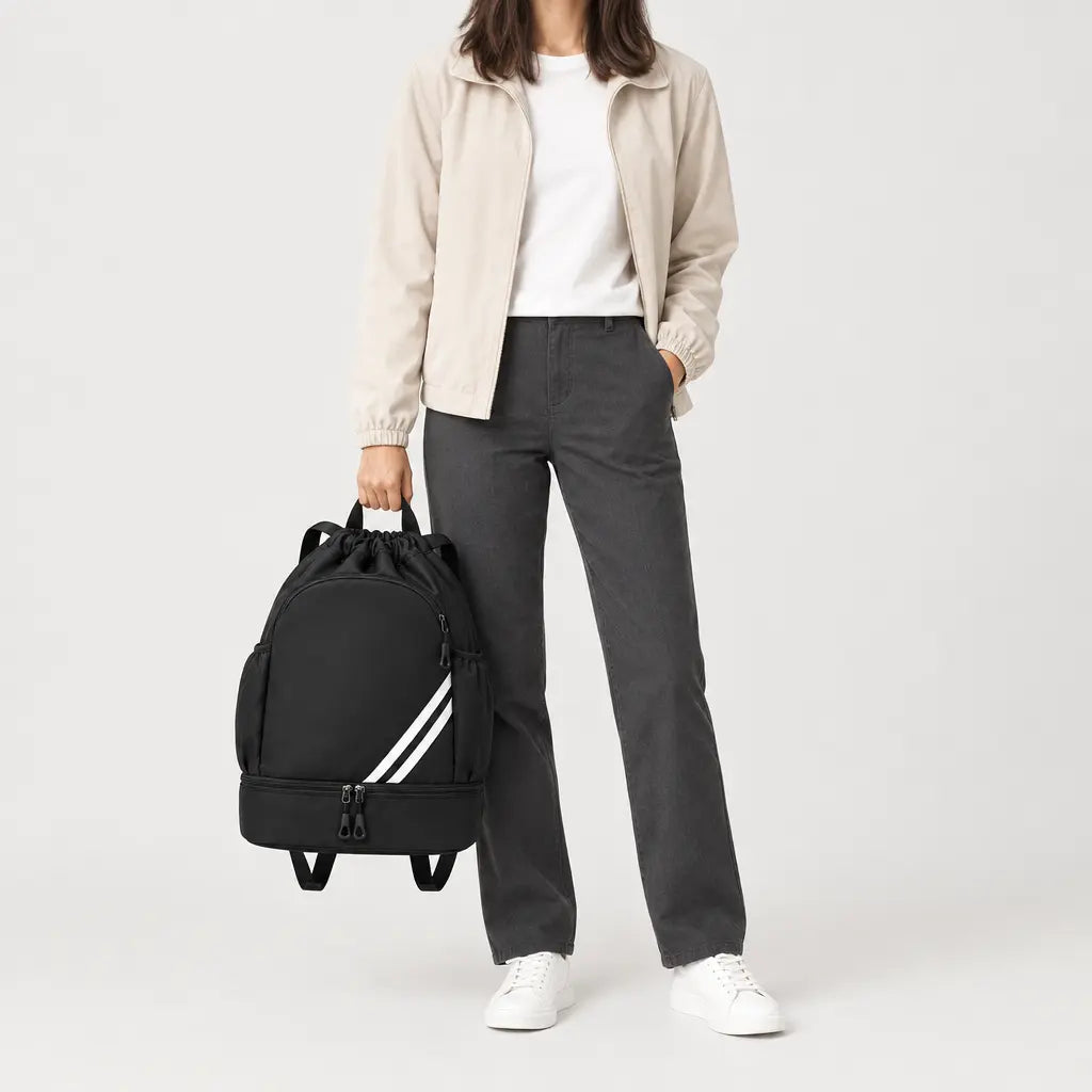 Sac de sport à poche humide - Noir