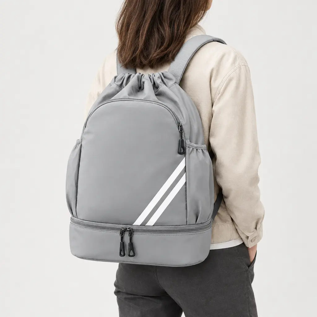 Sac de sport à poche humide - Gris