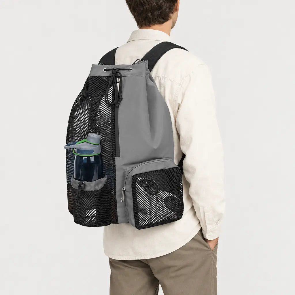 Sac de natation à poche étanche - Gris