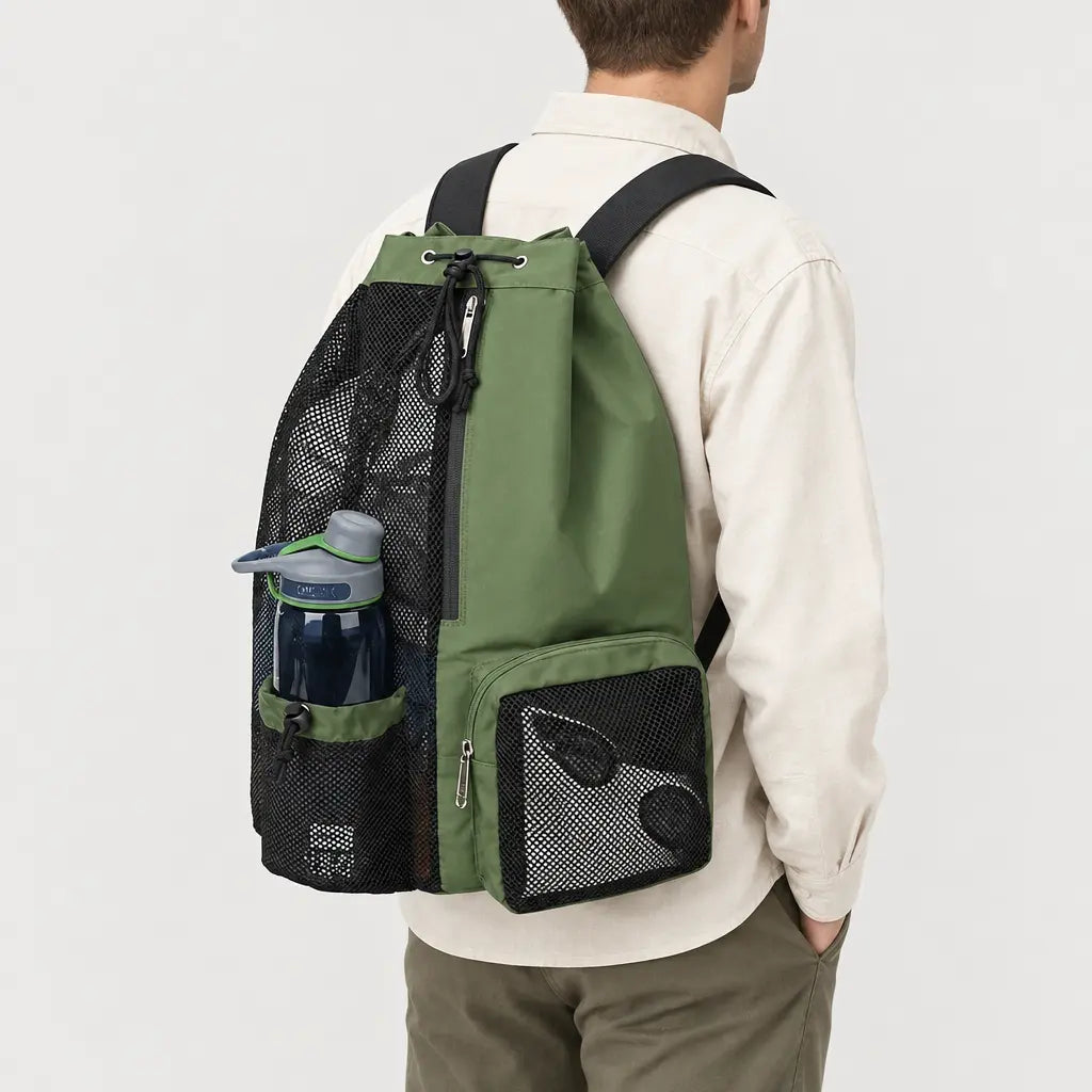 Sac de natation à poche étanche - Vert