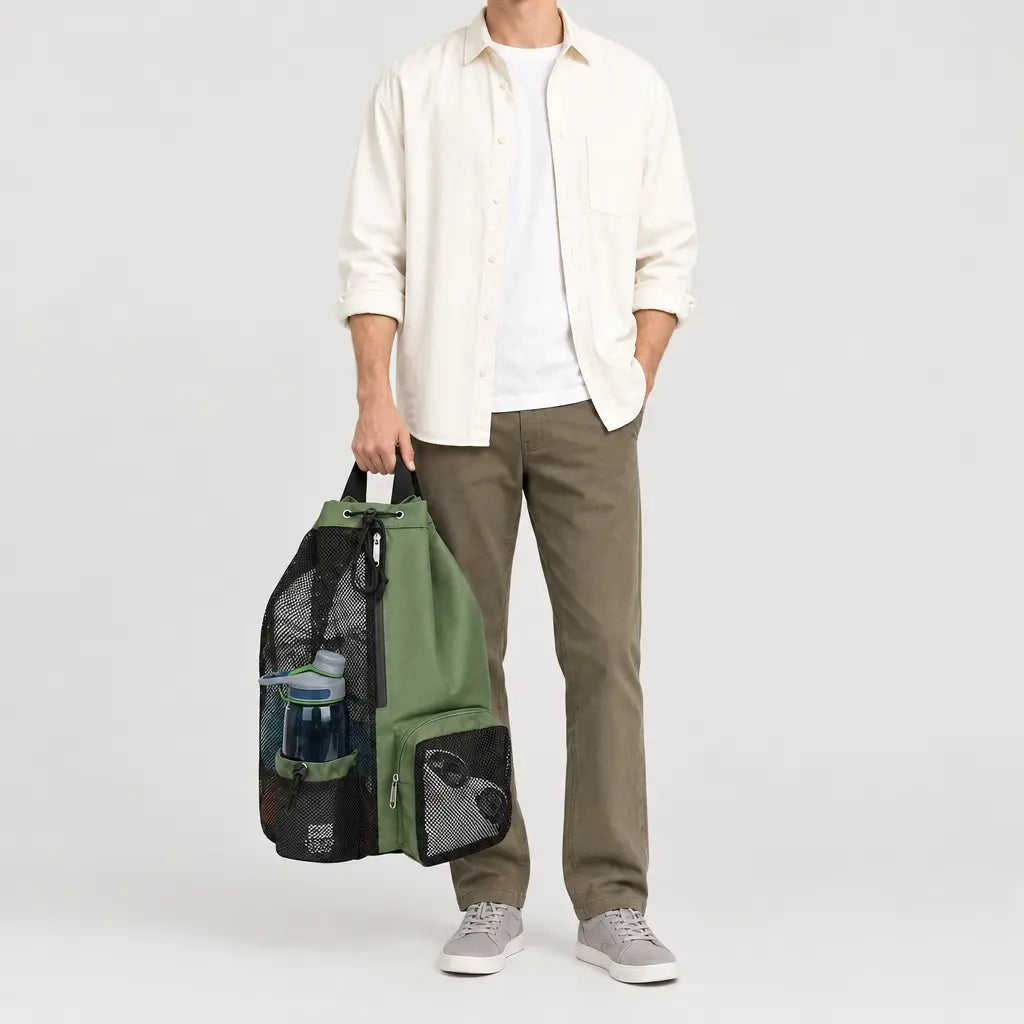 Sac de natation à poche étanche - Vert