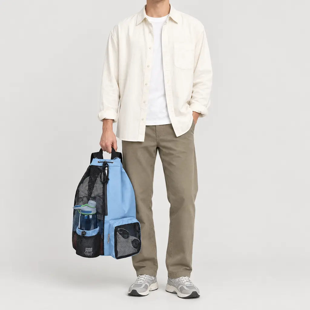 Sac de natation à poche étanche - Bleu Ciel